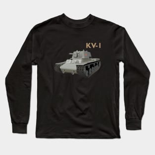 Soviet KV-1 Tank Long Sleeve T-Shirt